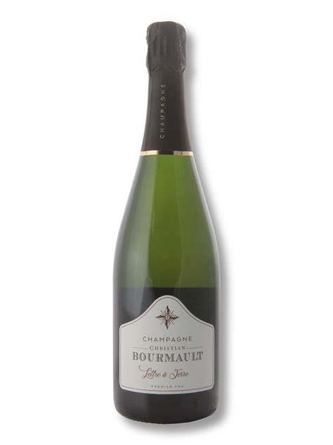 NV Christian Bourmault Brut Blanc de Blancs 'Lettre a Terre'.